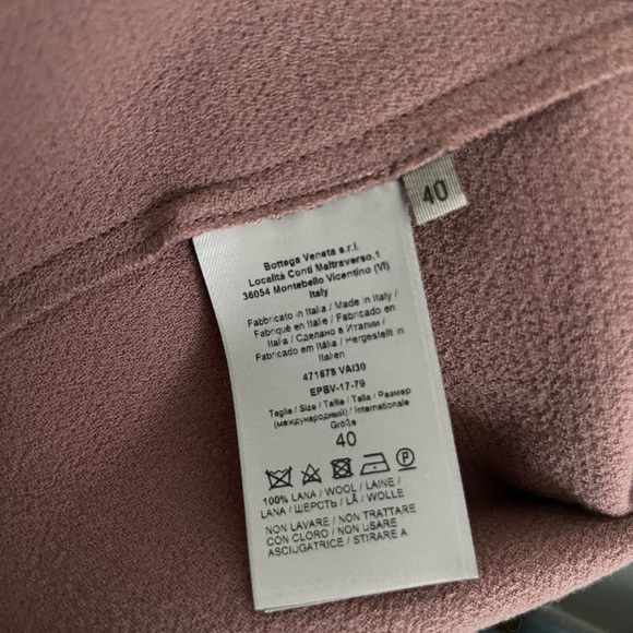 Bottega Veneta Wool Crepe Knee Length Dress - Picture 3 of 6